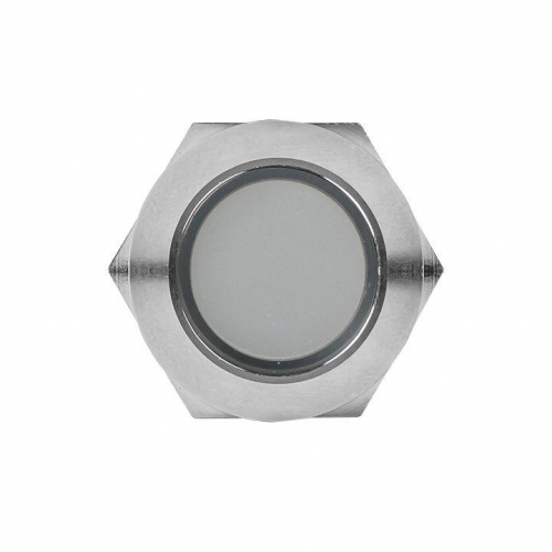 Лампа сигнальная S-Pro67 19мм бел. 230В EKF s-pro67-351 фото 3
