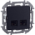 Розетка компьютерная 2-м Inspiria RJ45 кат.5E UTP антрацит IEK 673838