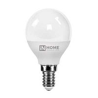 Лампа светодиодная LED-ШАР-VC 8Вт шар 3000К тепл. бел. E14 760лм 230В IN HOME 4690612020549