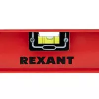 Уровень алюминиевый "Рельс" 800мм 3 глазка (1 поворотный) Rexant 12-9212