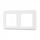 Рамка пластиковая FRM-VERSA-PL-2-WH Arlight 043776