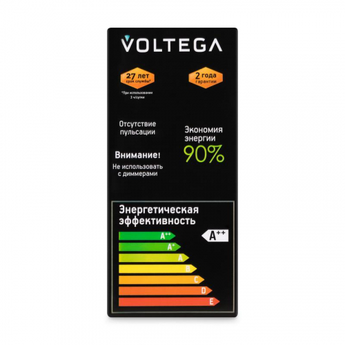 Лампа светодиодная Loft Led ST64 4Вт 3000К E27 Voltega 8512 фото 4