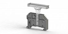 Маркировка клеммных групп ME 1-2 на KD4 /KD6/ KD6A прозр. (уп.25шт) Klemsan 49613A