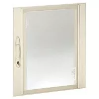 Дверь прозрачная комплектного шкафа Ш=550мм 5ряд. SchE LVS08095