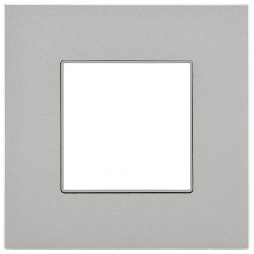 Рамка 1-м SKANDY SK-F31S металл серебр. IEK SK-M12-M-K23 фото 2