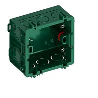 Коробка монтажная Systeme Infinity 87х87 для кладки или бетона зел. SE FSE350000