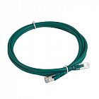 Патч-корд LCS RJ45 S/FTP кат.6А 2м зел. Leg 051867