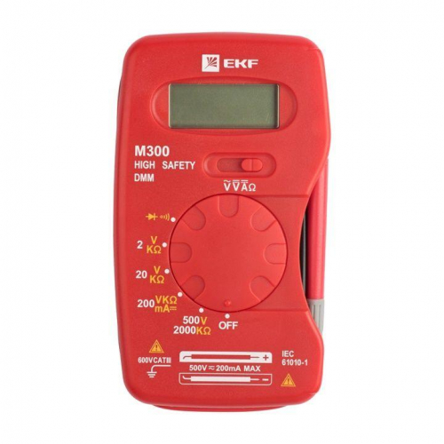 Мультиметр цифровой M300 Expert EKF In-180701-pm300 фото 4