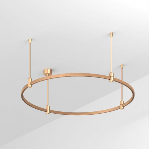 Трек ART-APRIORI-ROUND-ROD-400-R1000 GD IP20 метал. Arlight 048482