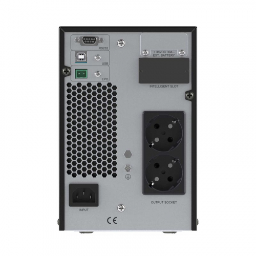 Источник бесперебойного питания Онлайн для Small Tower 1000 ВА/900Вт 1/1 2xSchuko EPO USB RS-232 RJ45 3х7А.ч DKC SMALLT1A10S фото 4