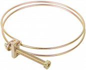 Хомут обжимной проволочный инструм.сталь 94-100мм ХВАТ 99307т