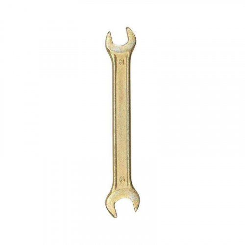Ключ рожковый 8х9мм желт. цинк Rexant 12-5822-2 фото 3