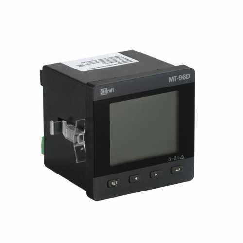 Мультиметр 96х96мм 3ф вход 100В 1А THD RS485 МТ-96D DEKraft 51502DEK