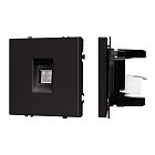 Розетка компьютерная SCT-NOBE-MPC1-SFPL-BK RJ45 кат.6 механизм Arlight 054305