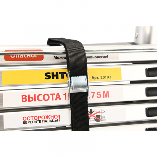 Лестница-стремянка телескопическая 1.9-3.85м (20103) SHTOK 376556 фото 11