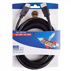 Шнур HDMI - HDMI gold 3м с ферритами блист. Rexant 06-3102
