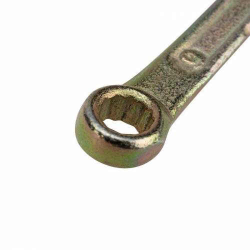 Ключ комбинированный 6мм желт. цинк Rexant 12-5801-2 фото 4