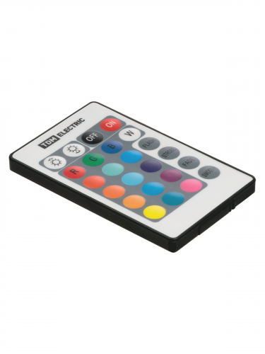 Контроллер для светодиодных лент и модулей RGB-IR-12В-6А-72Вт-IP20, 3 канала, пульт 24 кнопки, TDM фото 2