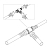 Переходник соединитель (F-тройник) (уп.50шт) PROCONNECT 05-4204-4