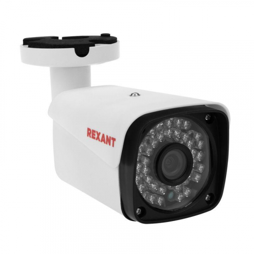 Камера цилиндрическая уличная AHD 5.0 Мп 2592х1944 объектив 3.6мм ИК до 30м Rexant 45-0140 фото 2