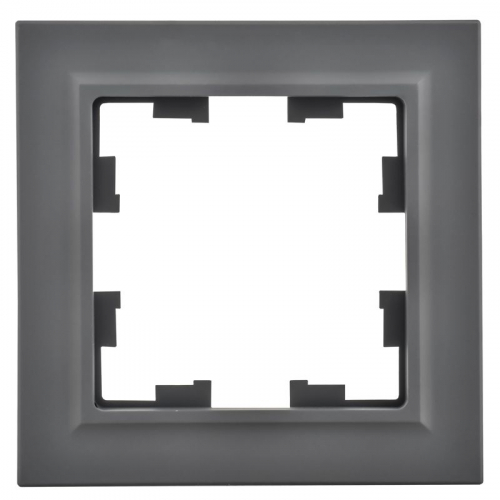 Рамка 1-м BRITE РУ-1-БрГ графит IEK BR-M12-K53 фото 2