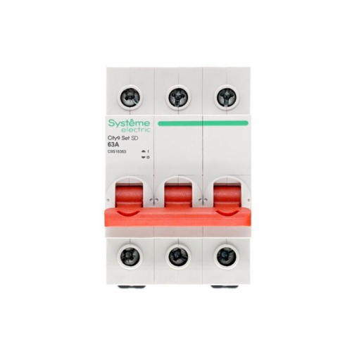 Выключатель нагрузки 3п 63А 400В City9 Set SE C9S16363 фото 2
