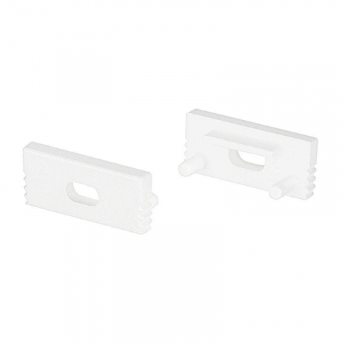 Заглушка SL-SLIM-H7 WHITE с отверстием пластик Arlight 037533
