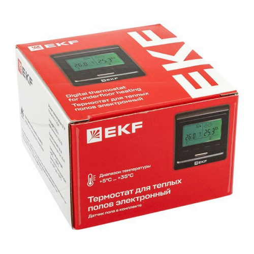 Термостат электронный 16А 230В для теплых полов EKF ett-1b фото 11