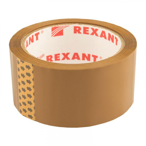 Скотч упаковочный 48ммx66м 50мкм корич. Rexant 09-4212 фото 2