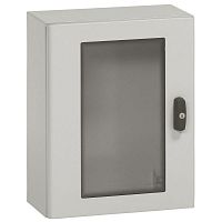 Шкаф Atlantic МП 1000х800х300 стекл. дверь Leg 036949