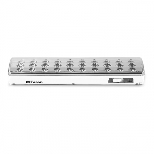 Светильник EL21 40 LED DC аккумуляторный бел. FERON 12903