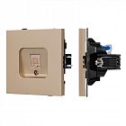 Розетка компьютерная SCT-TENDO-MPC1-PL-GD RJ45 кат.6 механизм Arlight 054099