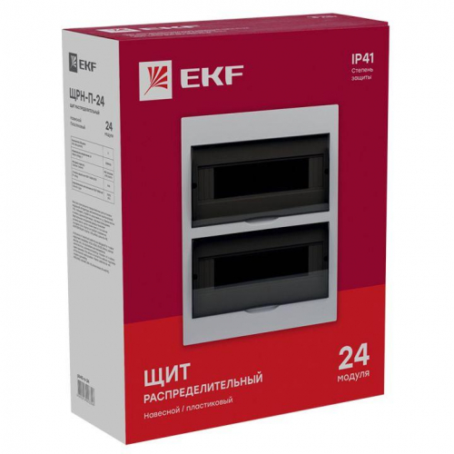 Щит ЩРН-П-24 IP41 EKF pb40-n-24 фото 4