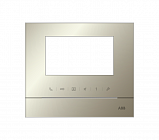Рамка для абонентского устройства 43 золотой глянцевый ABB 2TMA070130G0001