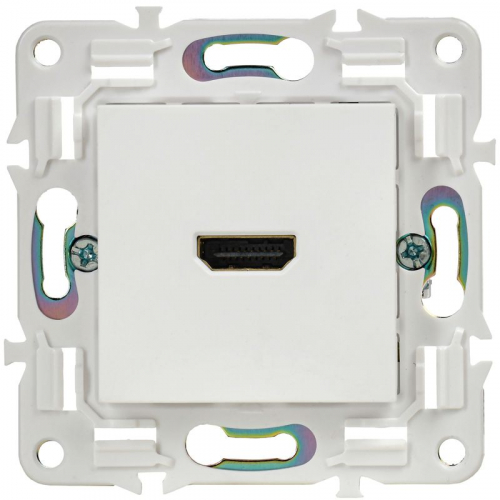 Розетка HDMI SKANDY SK-H01W арктич. бел. IEK SK-H10-K01 фото 2