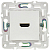 Розетка HDMI SKANDY SK-H01W арктич. бел. IEK SK-H10-K01