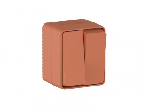 Выключатель 2-кл. ОП AtlasDesign PROFI IP54 10AX терракот. SE ATN547051 фото 7
