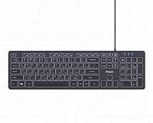 Клавиатура USB 104 кл., мембранная, черная, Windows XP/Vista/7/8/10, MacOS Filum FL-KB25-BK