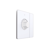 Светорегулятор 1-кл. СП TRIAC Systeme Infinity 10А 300Вт 250В с выключателем арктич. лед SE FSE000121