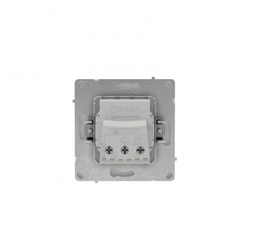 Розетка силовая KANT 2P+E защ. шторки бел. магнолия DKC 7000003 фото 3