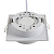 Светильник Flip 15Вт GX53х1 IP20 спот Voltega VGL7191DLB-01W