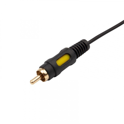 Шнур 3.5мм 4C Plug - 3RCA Plug 1.5м (GOLD) Rexant 17-4412 фото 2