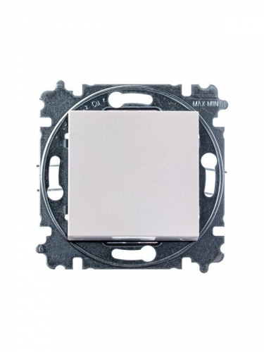 Переключатель 1-кл. СП Levit IP20 жемчуж./ледяной ABB 2CHH590645A6068 фото 3