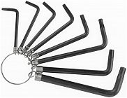 Ключ TORX Т9-Т40 на кольце 8 предметов КУРС 64006
