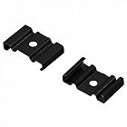 Держатель ARH-BENT-W18 BLACK металл (уп.2шт) Arlight 041081