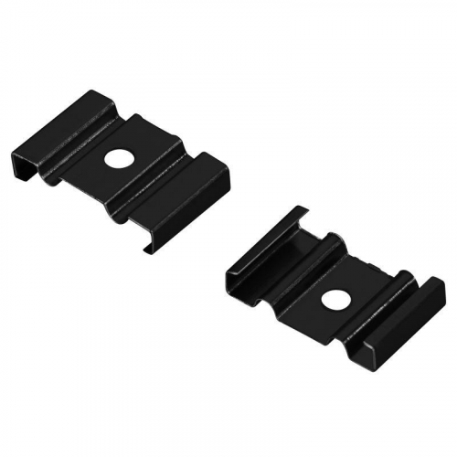 Держатель ARH-BENT-W18 BLACK металл (уп.2шт) Arlight 041081