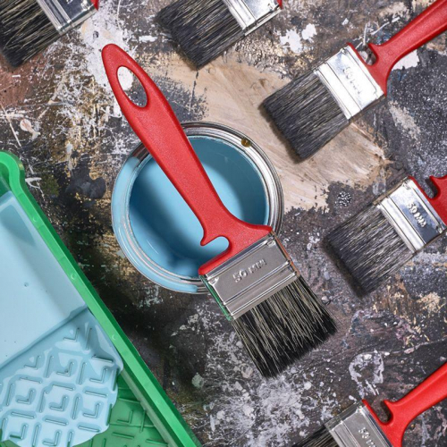 Кисть плоская "Водные краски" 50х12мм Rexant 89-0323 фото 2