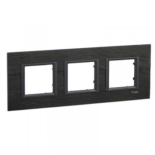 Рамка 3-м Unica Top иберийский сланец SchE MGU68.006.7Z1