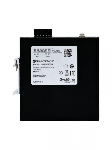 Концентратор промышленный EtherCAT 6х100BaseT SE NSECU106T06X00S фото 2