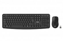 Комплект клавиатура и мышь: мышь опт. USB, 4кн., DPI: 800/1200/1600, 104кн., тип клав: мембр., пит. АА 1 шт., черная, Windows XP/Vista/7/8/10, MacOS Filum FL-KTW05-BK